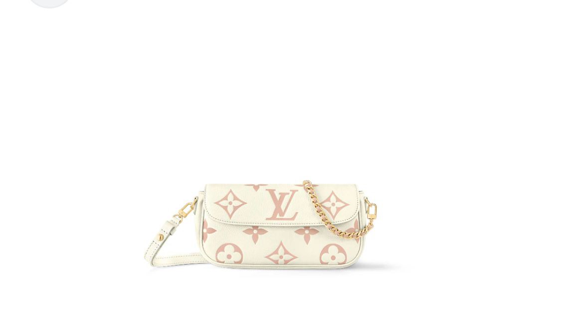 LV Brand Crossbody – Premium Quality (Off White)