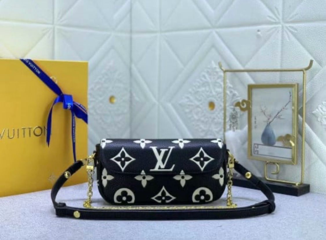 LV Brand Crossbody – Premium Quality (Black)