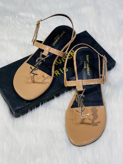 Saint Laurent Sandals – Restocked Edition (Brown)