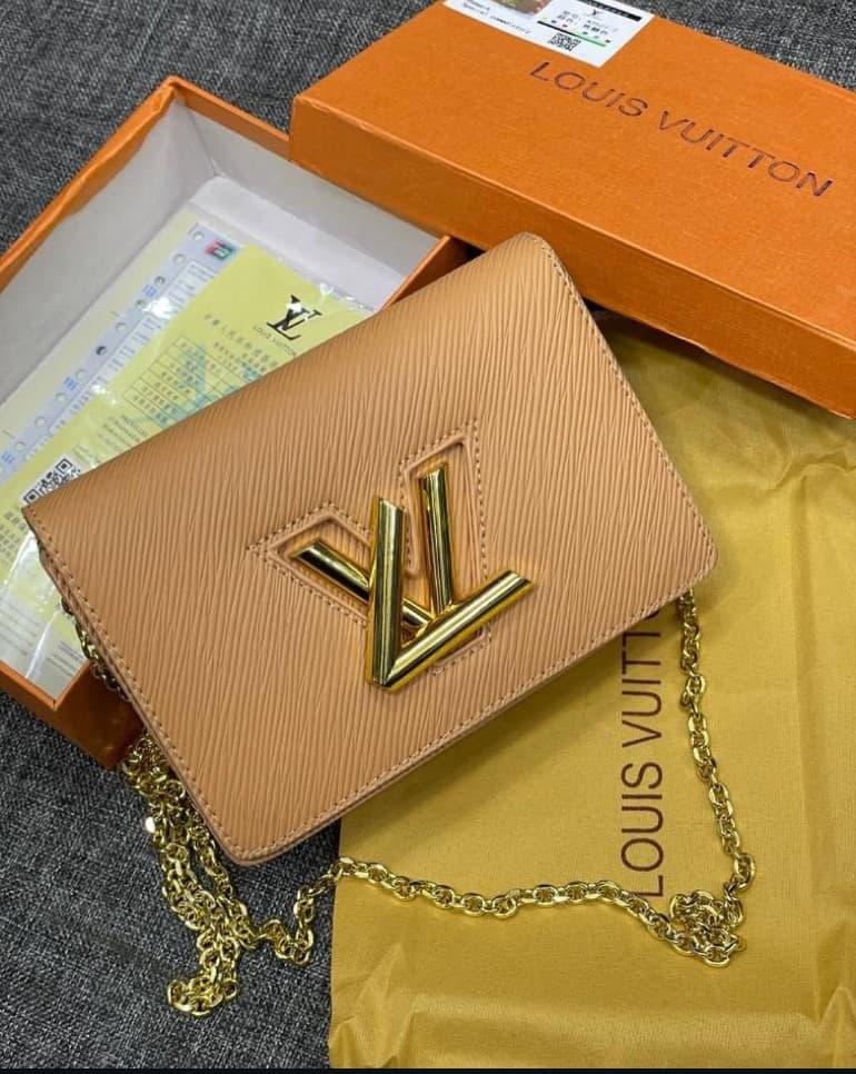 Louis Vuitton New Logo Crossbody Bag – Chic Edition (Brown)