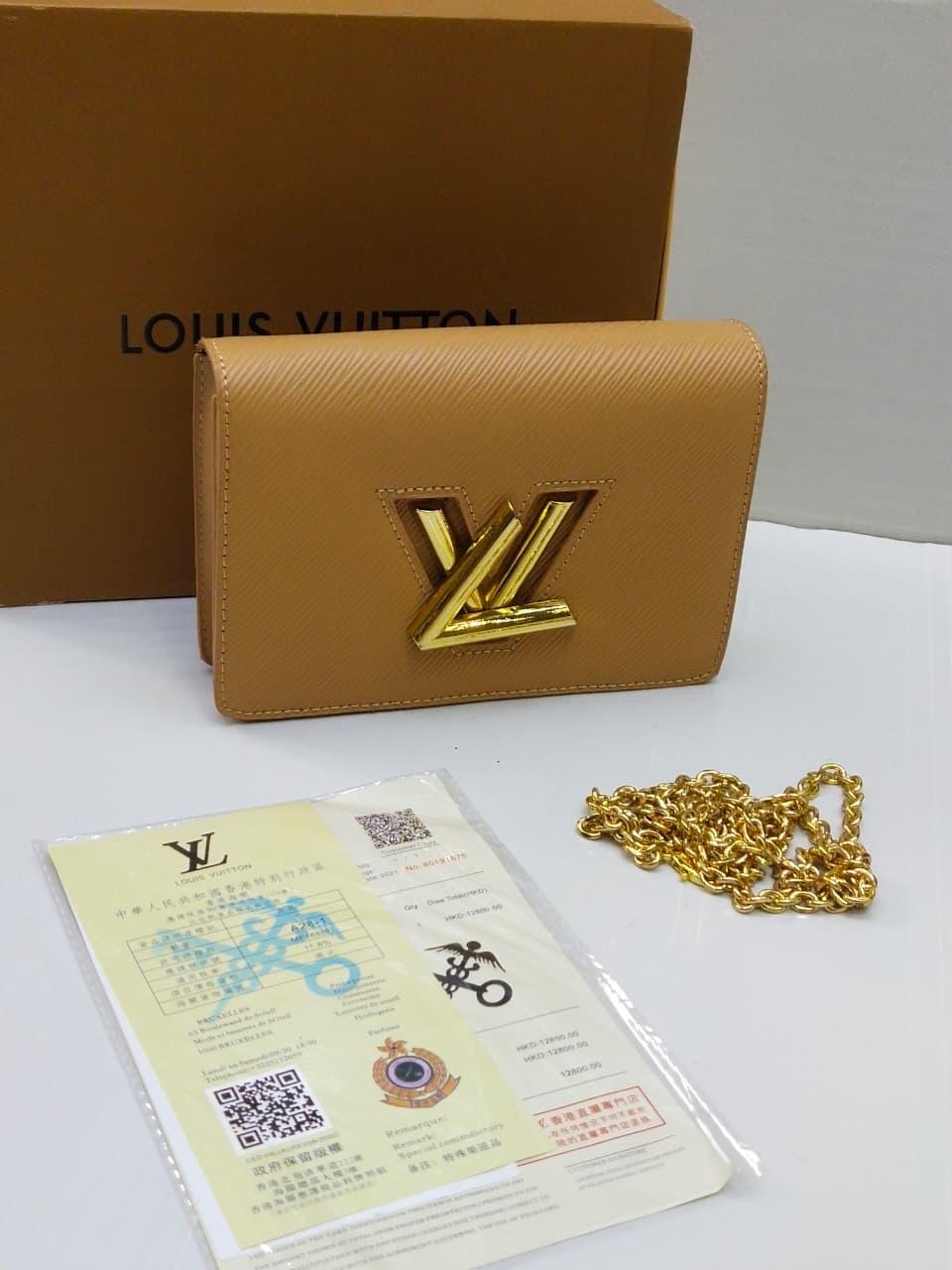 Louis Vuitton New Logo Crossbody Bag – Chic Edition (Brown)
