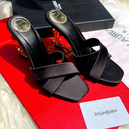YSL Signature Heels – Luxury Edition (Black)