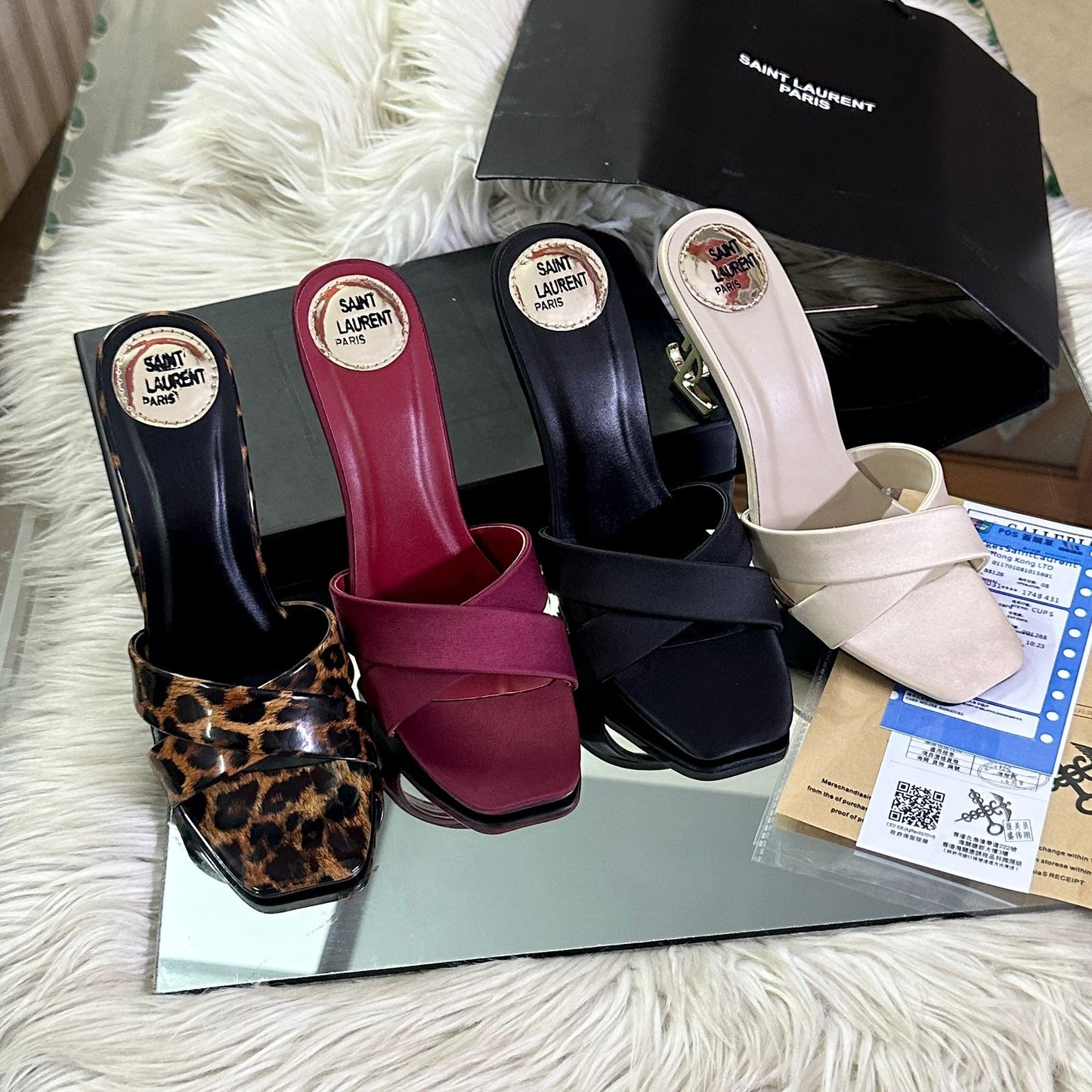 New Arrival: YSL Designer Heels – Premium Edition (Maroon)