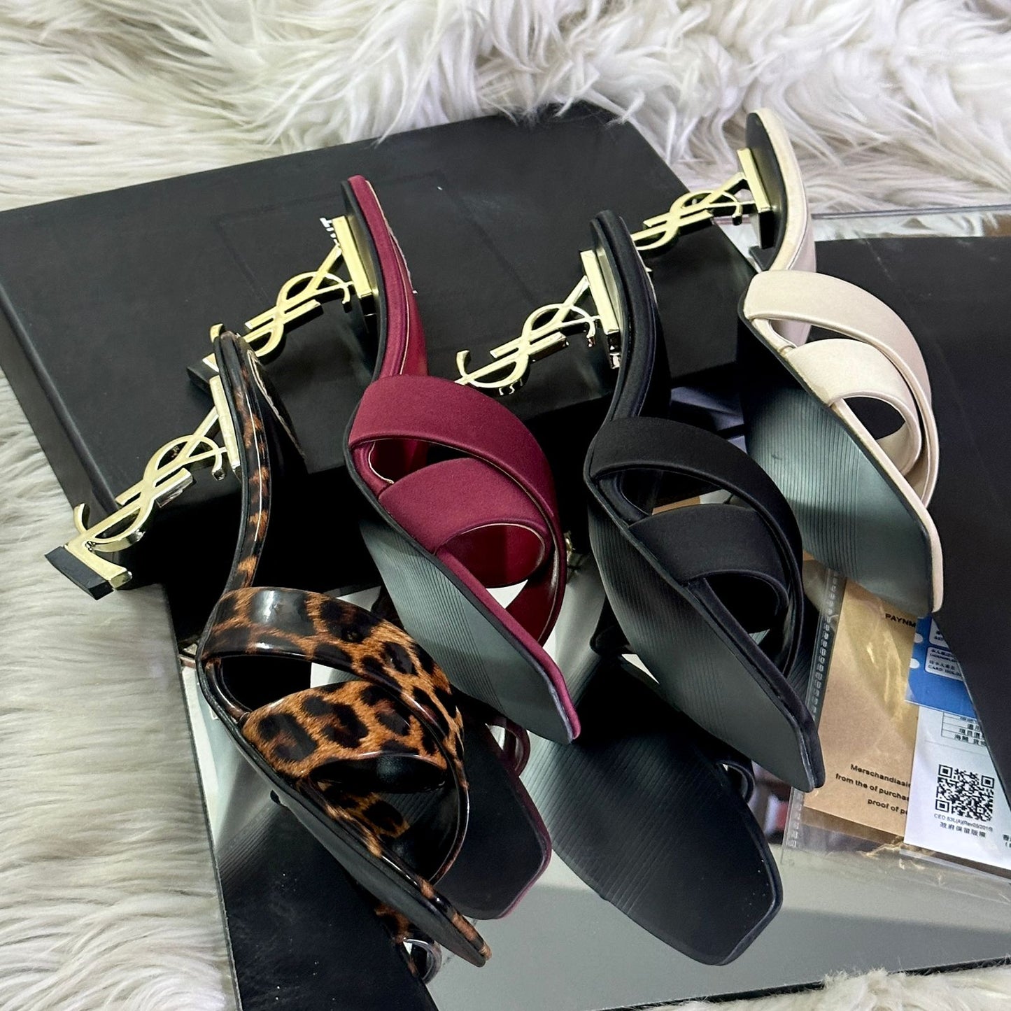 New Arrival: YSL Designer Heels – Premium Edition (Maroon)