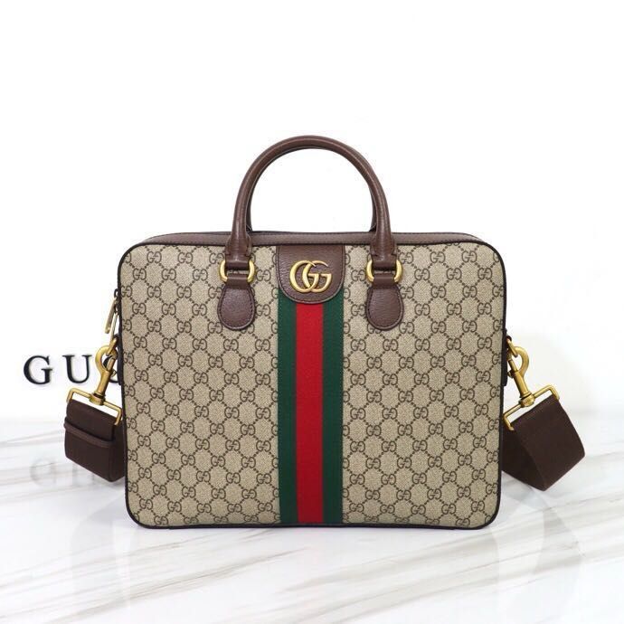 GUCCI Signature Handbag – Premium Edition (Brown-Grey)