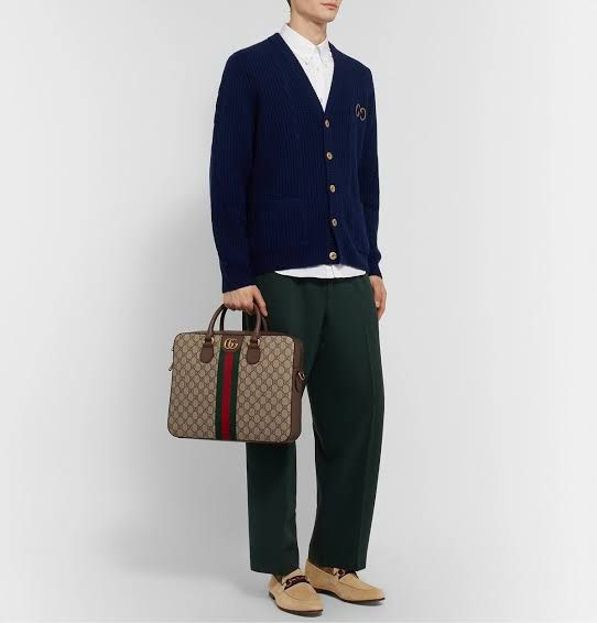 GUCCI Signature Handbag – Premium Edition (Brown-Grey)