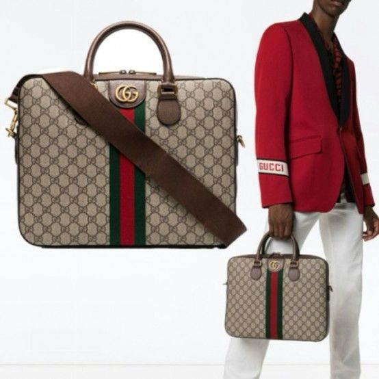 GUCCI Signature Handbag – Premium Edition (Brown-Grey)