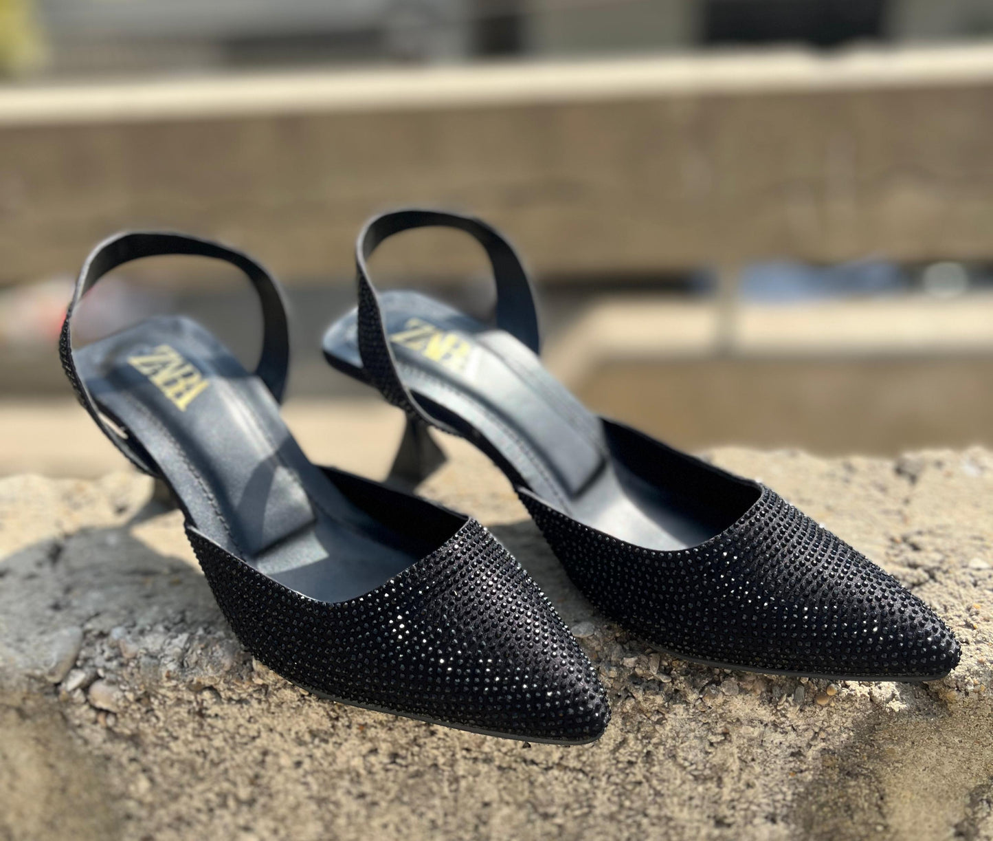 ZARA Signature Heels – Restocked & Trending (Black)