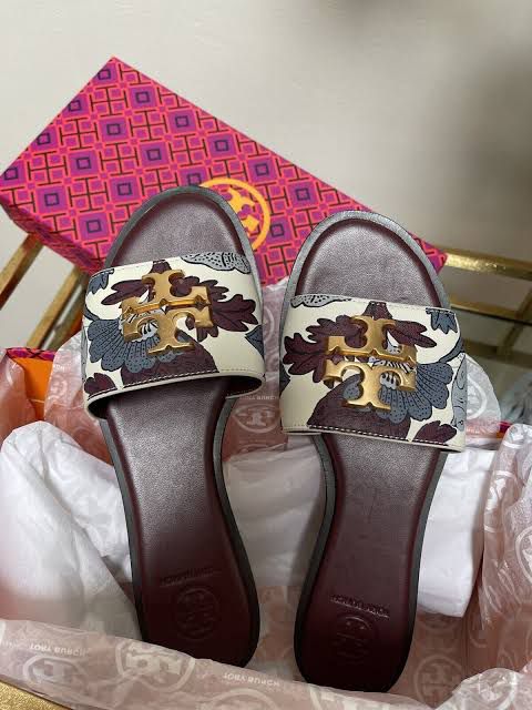 Restocked: Tory Burch Signature Flats (Brown)