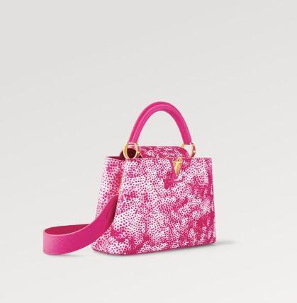 Louis Vuitton Capucines – Crystal Cruise 2025 Edition (Pink)