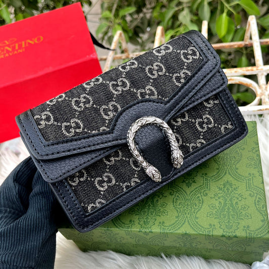 Gucci Dionysus Mini GG – Premium Leather Edition (Black)