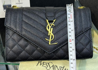YSL Crossbody – Official Model (Black)