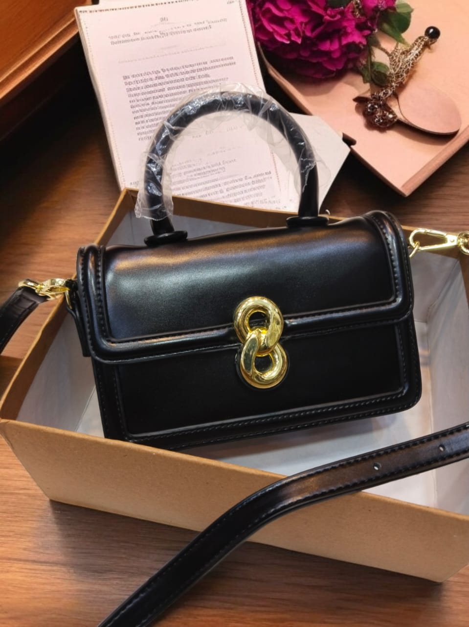 MINCOL KOGE Crossbody Bag – Premium Edition (Black)