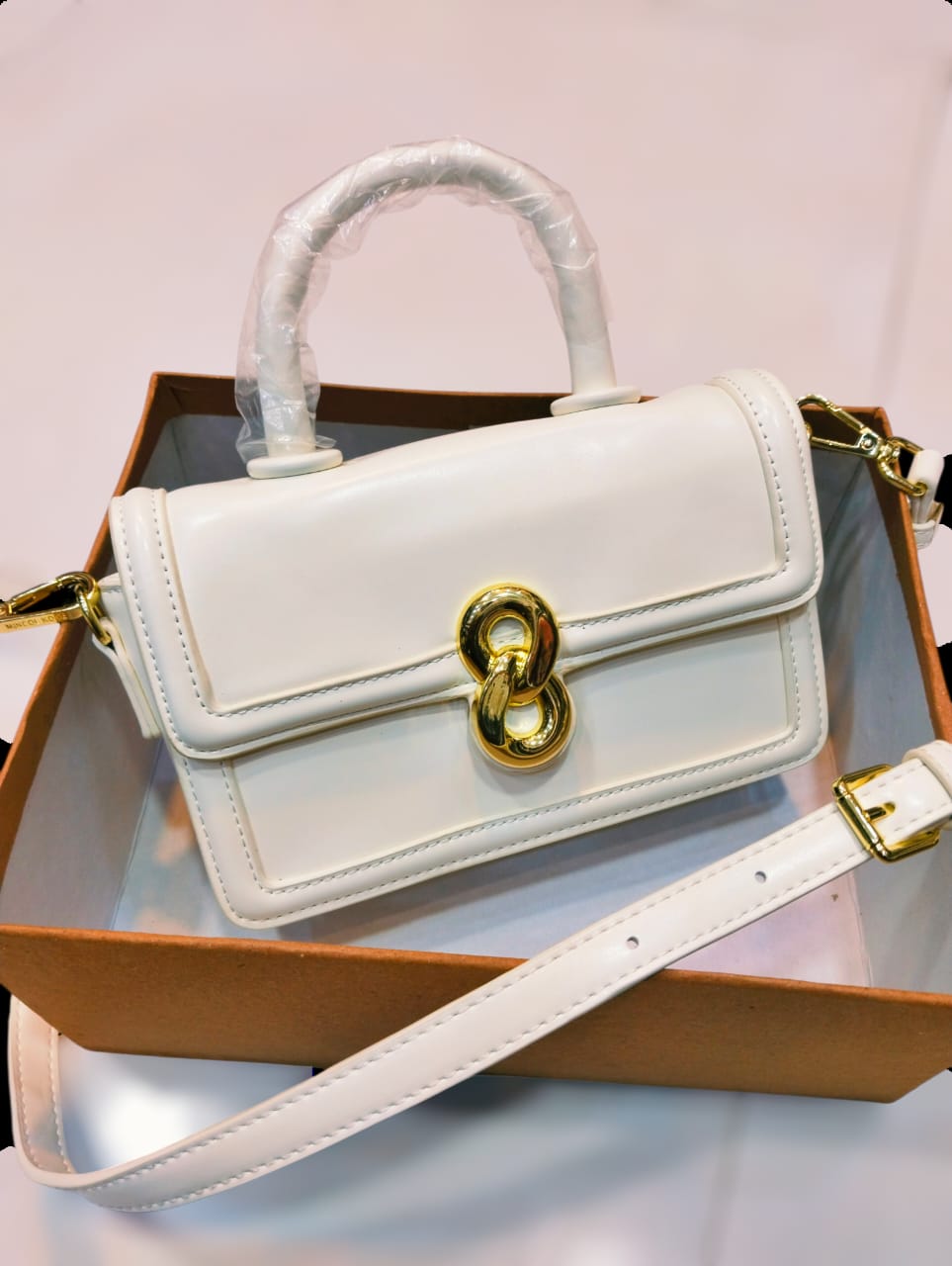 MINCOL KOGE Crossbody Bag – Premium Edition (White)