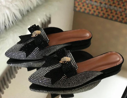 Kurt Geiger Premium Mules – Restocked (Silver)