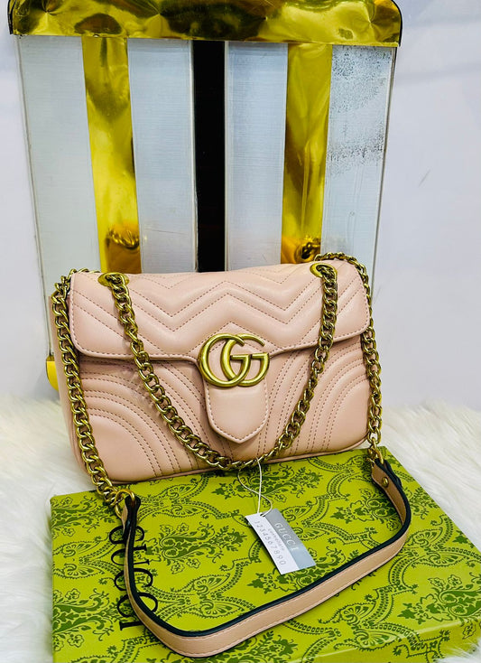GUCCI GG Marmont-Inspired – Official Model Women Bag with Box(Blush Pink)