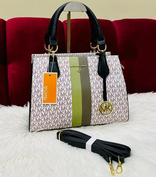 MICHAEL KORS-Inspired Handbag – High Quality Women Bag with Brand Dust Bag(Grey)