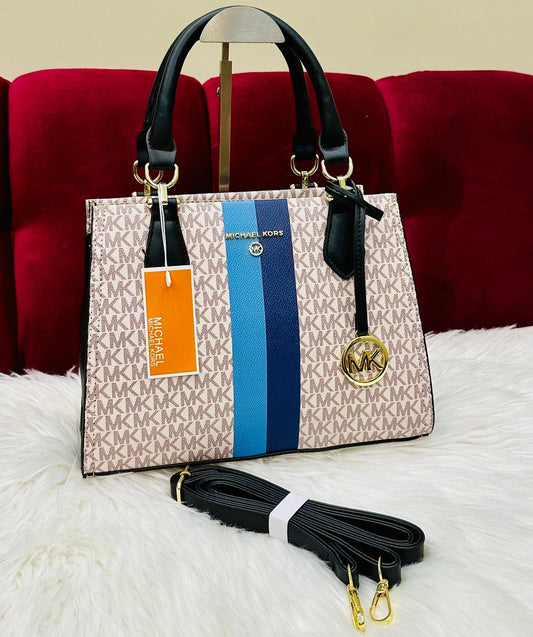 MICHAEL KORS-Inspired Handbag – High Quality Women Bag with Brand Dust Bag(Cream)
