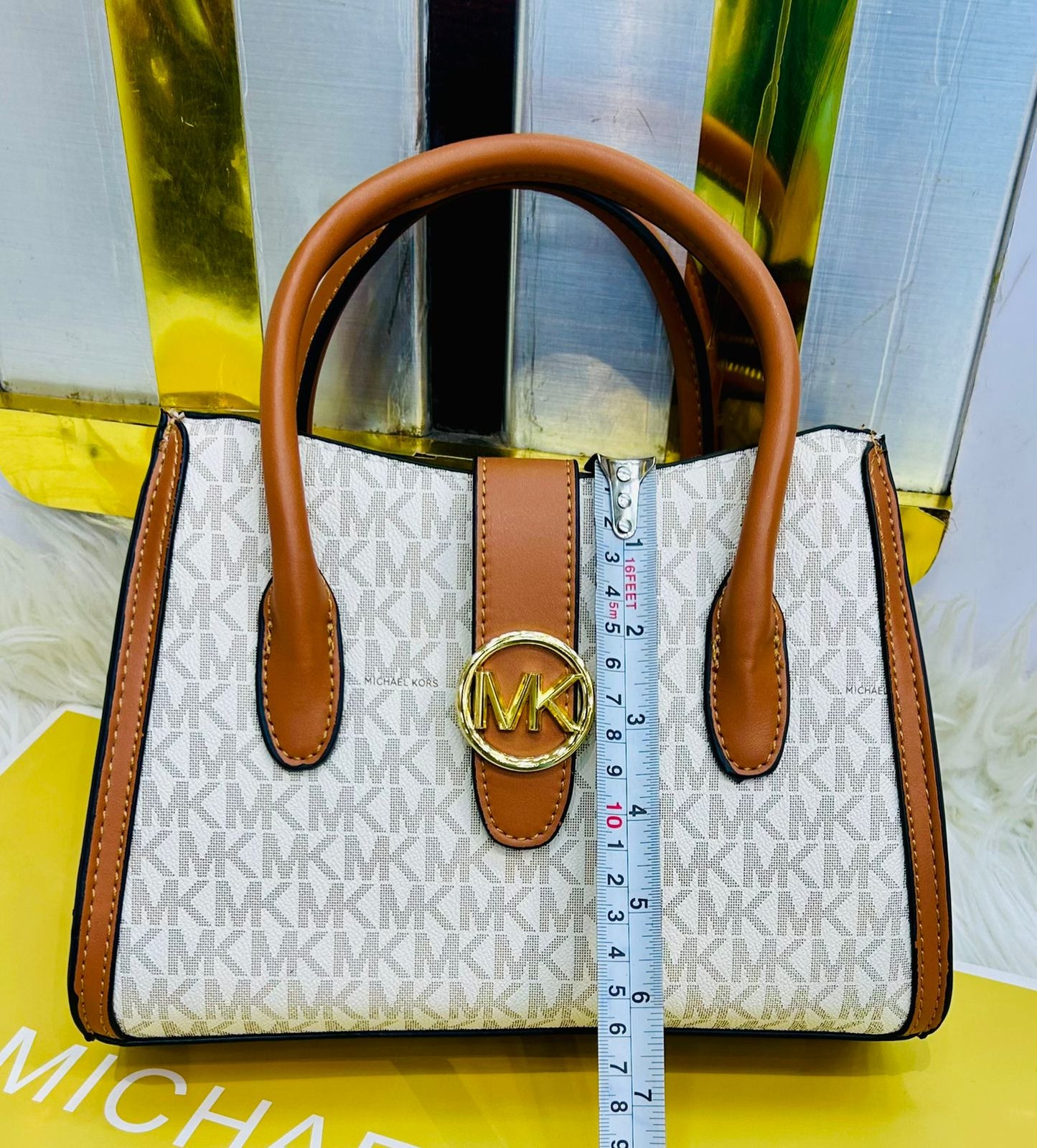 MICHAEL KORS-Inspired Handbag – High Quality Women Bag (Elegant & Durable)(White)