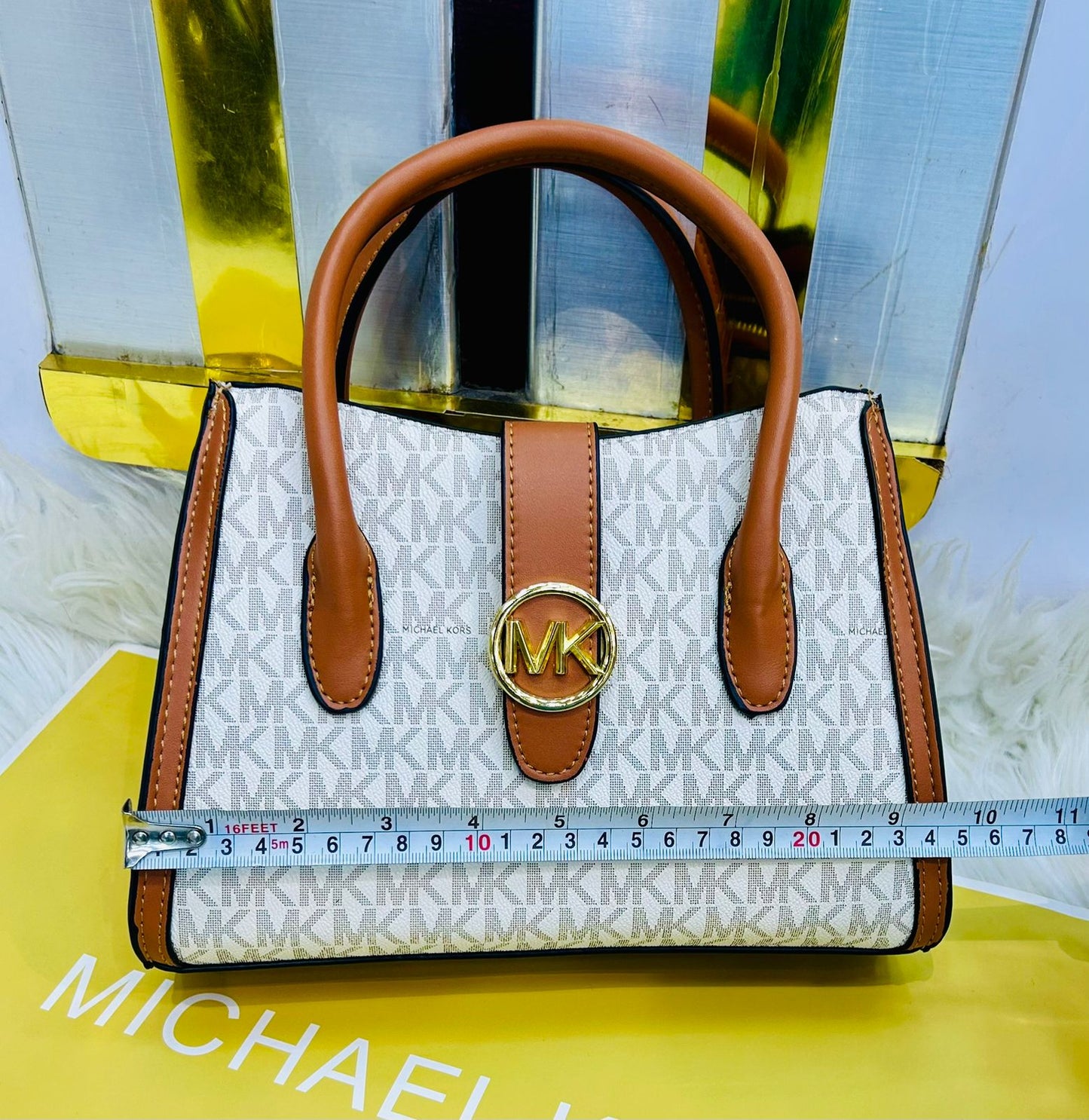 MICHAEL KORS-Inspired Handbag – High Quality Women Bag (Elegant & Durable)(White)