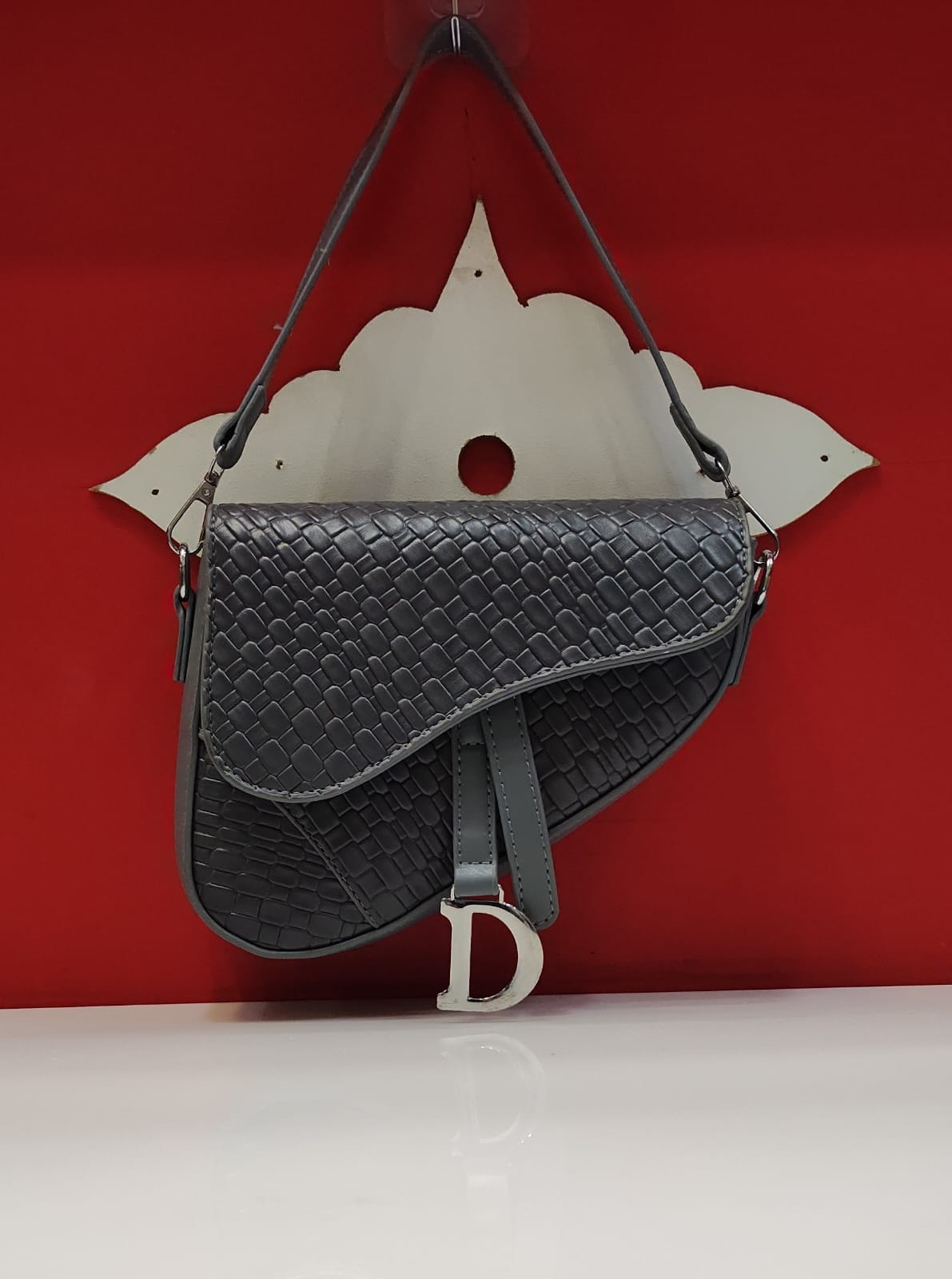 DIOR Saddle Crossbody – High Quality Women Bag (Small Size)(Black)