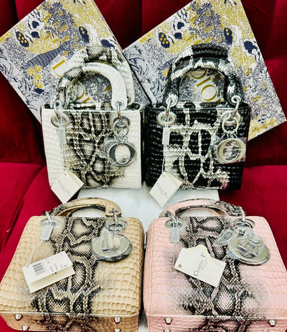 LADY DIOR-Inspired Handbag – Premium Quality Women Bag(light pink)