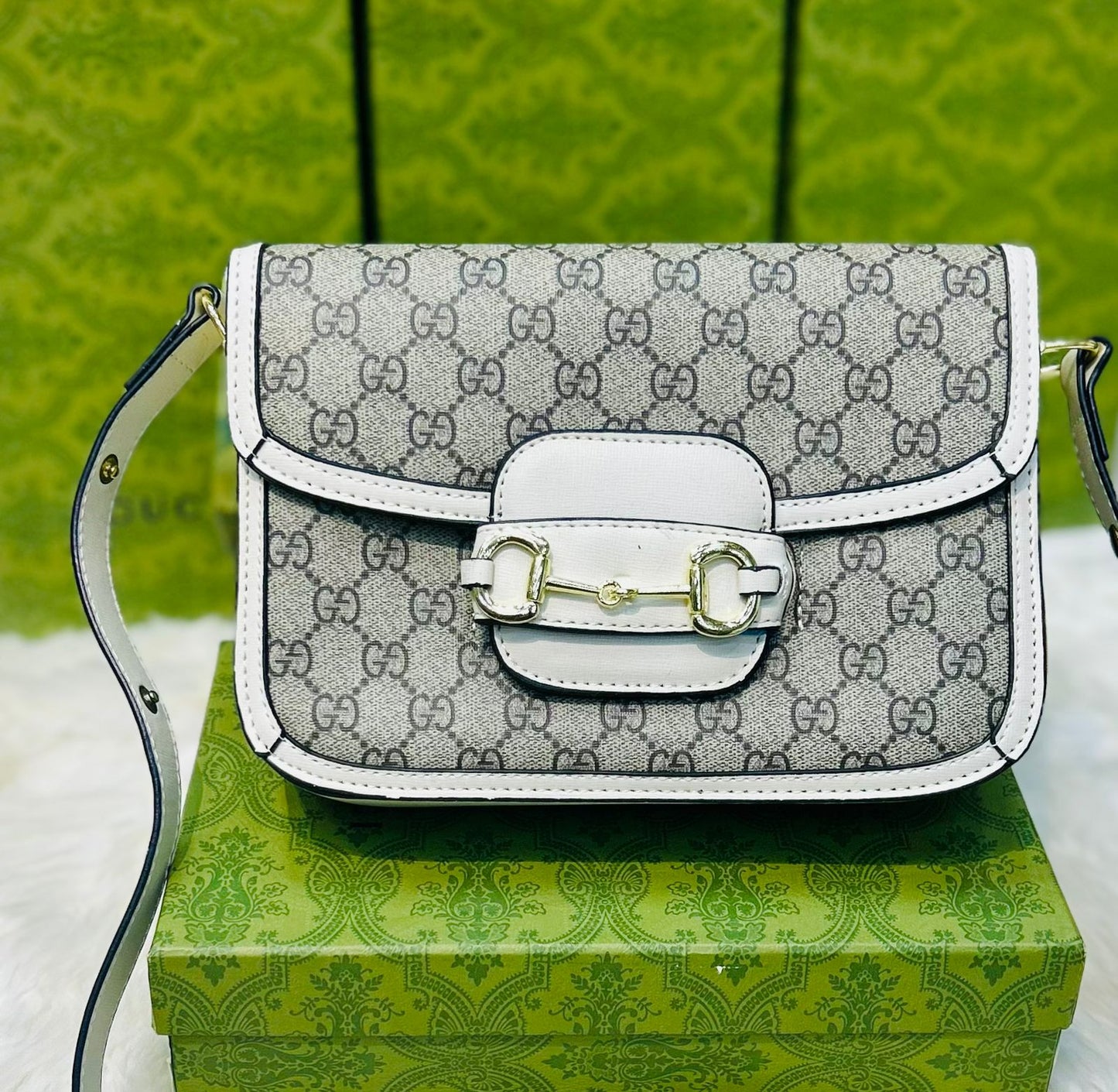 GUCCI Official-Inspired Model – AAA Quality Women Bag with Full Packaging(Off White)
