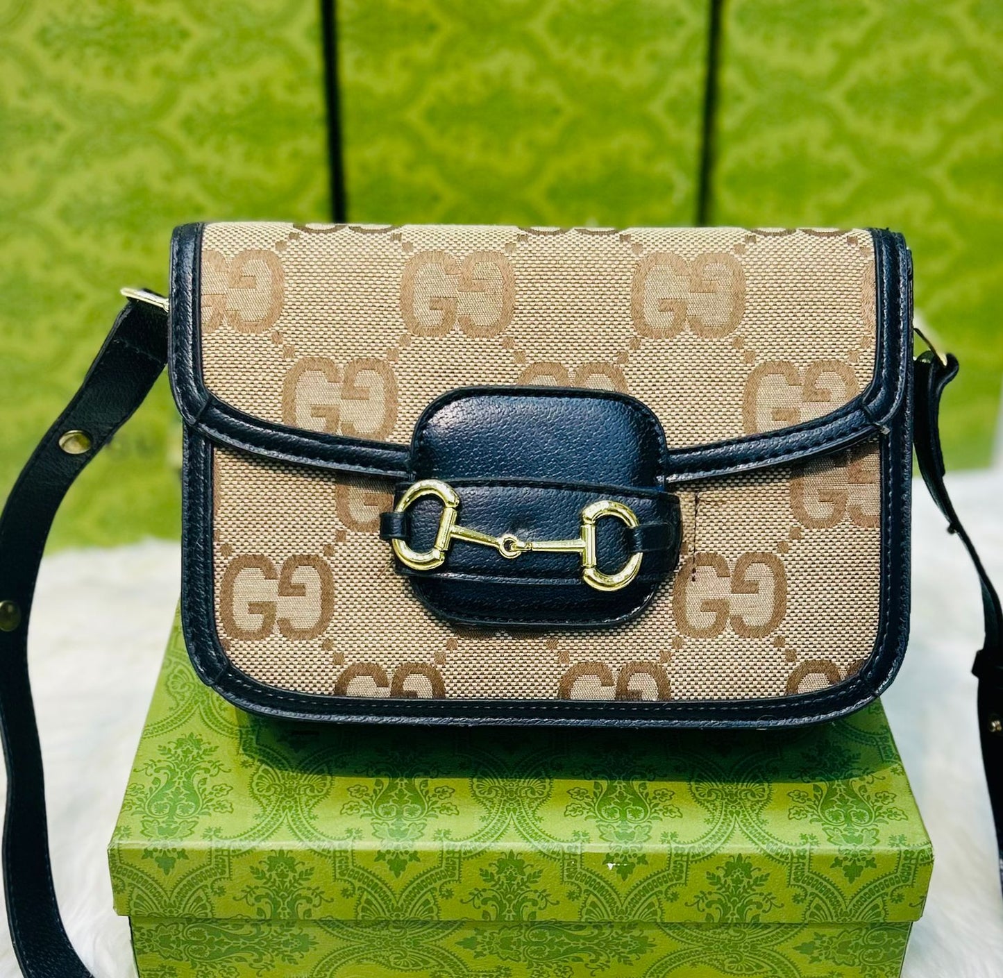 GUCCI Official-Inspired Model – AAA Quality Women Bag with Full Packaging(Brown)