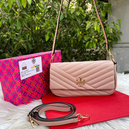 TORY BURCH Cross Shoulder – Premium Women Bag with Full Brand Authentication(Dust Pink)