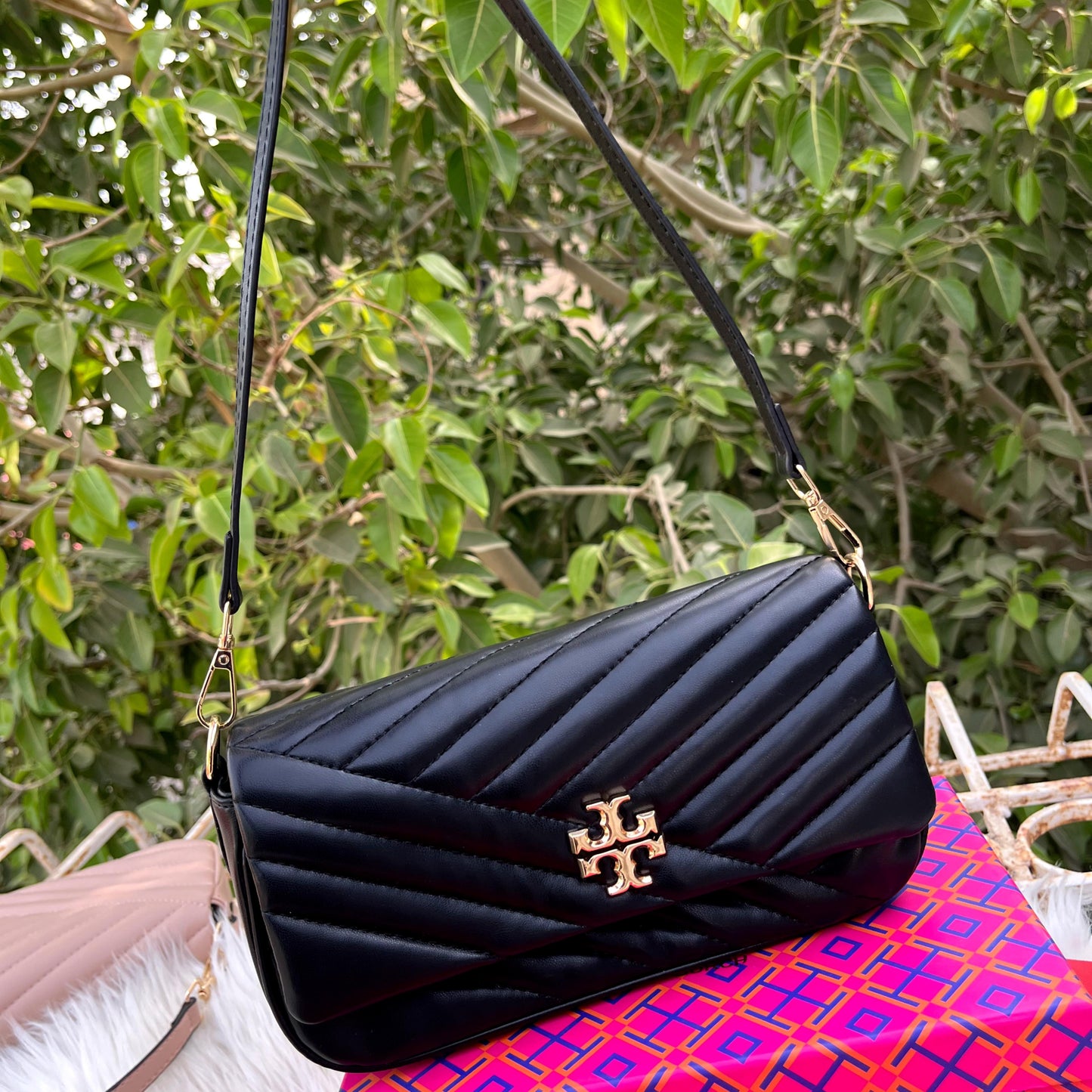 TORY BURCH Cross Shoulder – Premium Women Bag with Full Brand Authentication(Black)