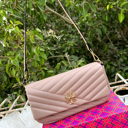 TORY BURCH Cross Shoulder – Premium Women Bag with Full Brand Authentication(Dust Pink)