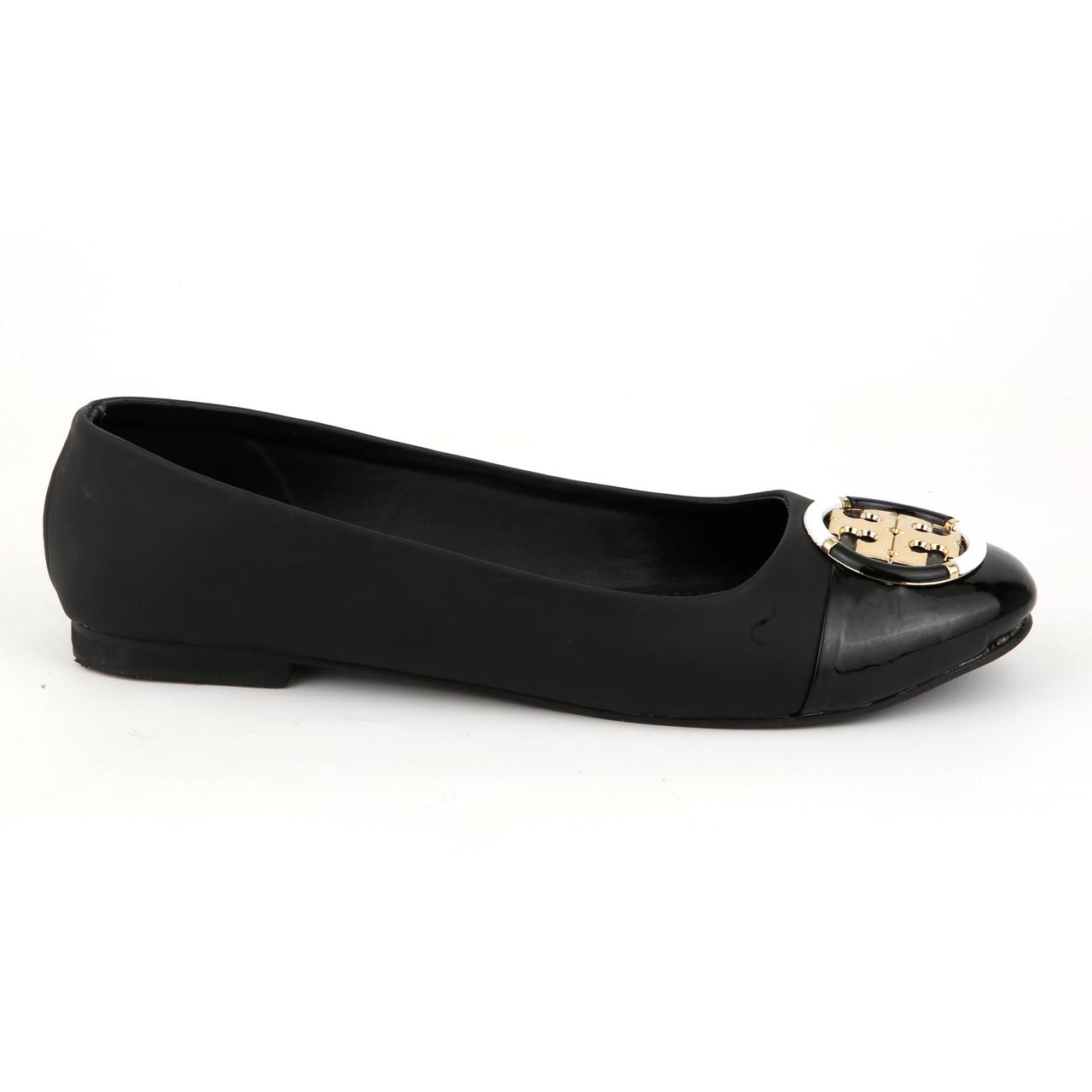 TORY BURCH-Inspired Stylish Pumps – Premium Women Footwear in Beautiful Colours(Black)