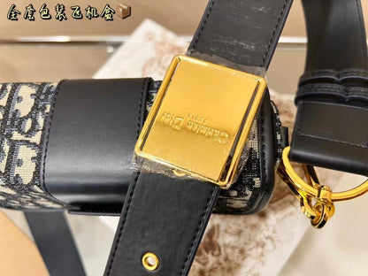 CHRISTIAN DIOR-Inspired Embroidered Purse – Premium Women Bag with Double Brand Box & Full Logo Details