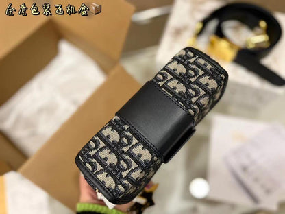 CHRISTIAN DIOR-Inspired Embroidered Purse – Premium Women Bag with Double Brand Box & Full Logo Details