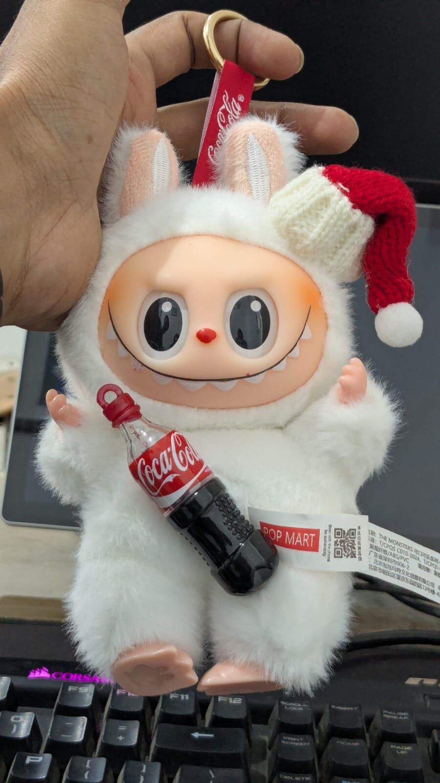 Labubu Keychain – Cute Toy for Boys & Girls with Gift Box 🎁
