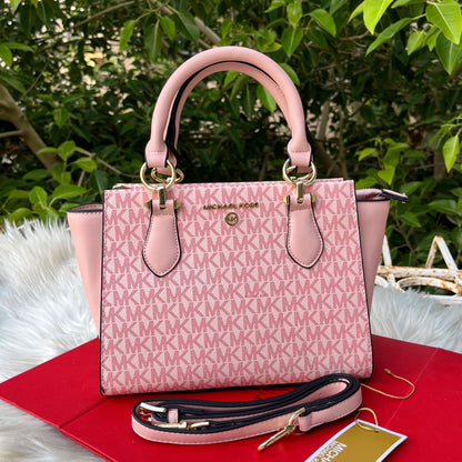 MICHAEL KORS-Inspired Handbag – Master Quality Women Bag with Full Branding & Accessories(Pink)