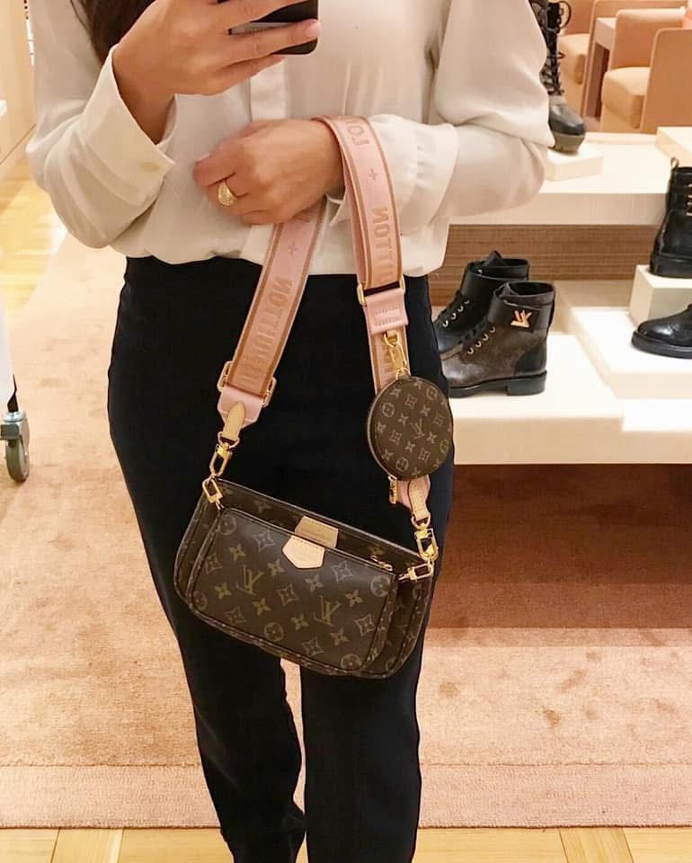 LOUIS VUITTON Pochette 3 Pcs Set – Premium Women Bag Collection (Brown )