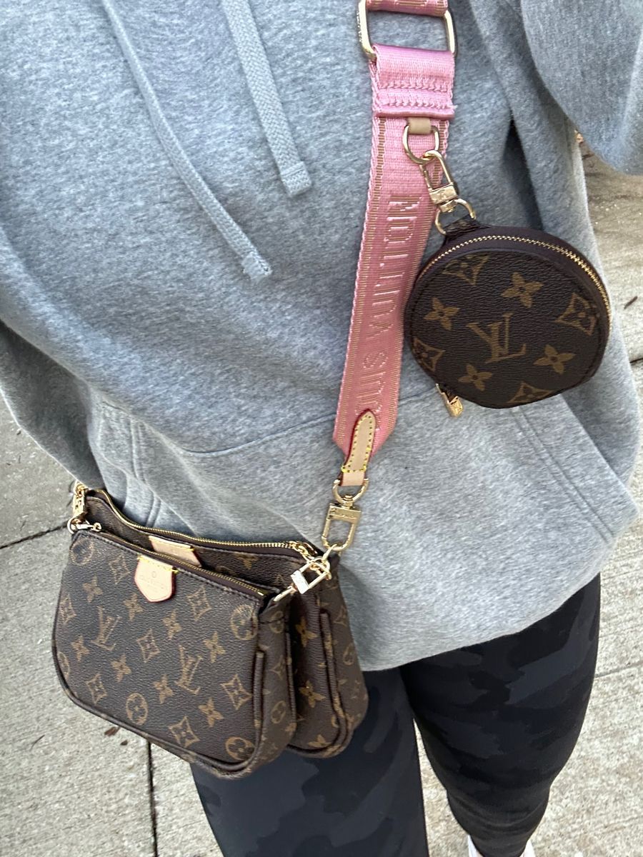 LOUIS VUITTON Pochette 3 Pcs Set – Premium Women Bag Collection (Brown )
