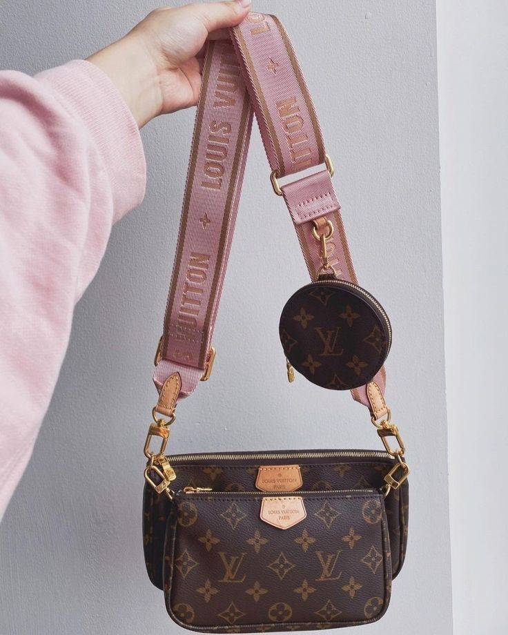 LOUIS VUITTON Pochette 3 Pcs Set – Premium Women Bag Collection (Brown )