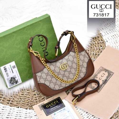 GUCCI – Premium Crossbody Women Bag (Brown 2)