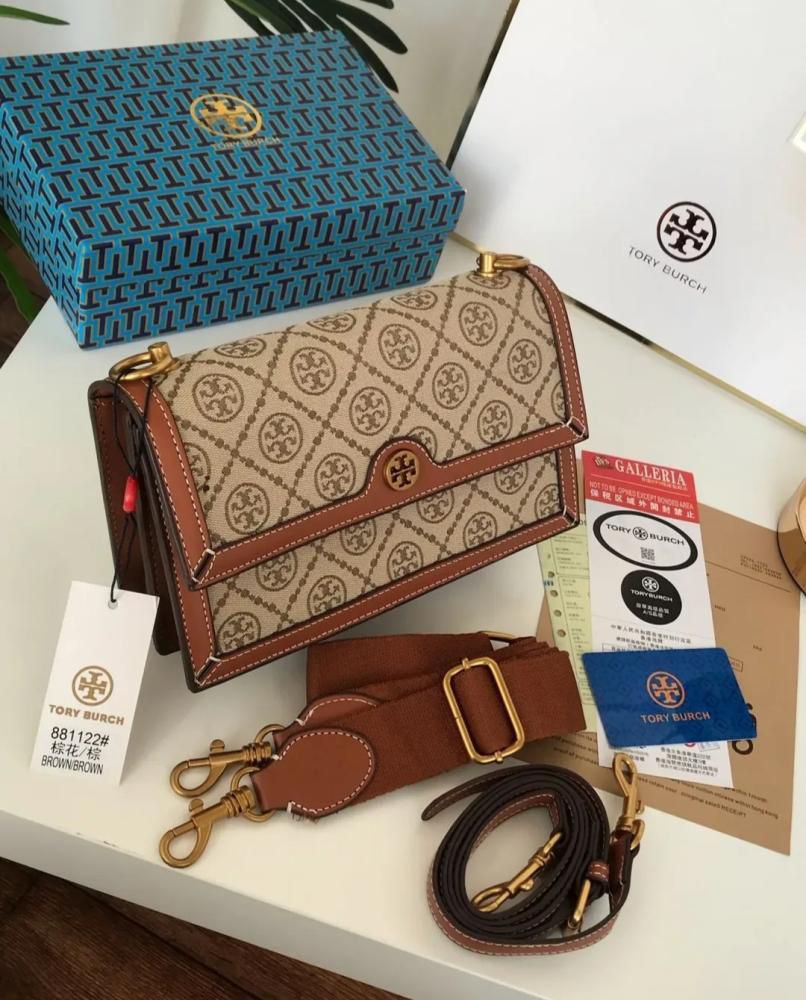 TORY BURCH – Cross Shoulder Women Bag (Brown)