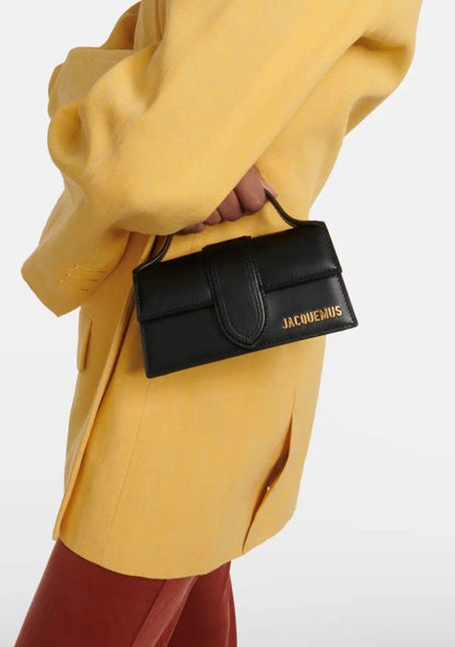 Jacquemus Mini Le Grand Bambino Tote – Premium Designer Women Bag (Black)