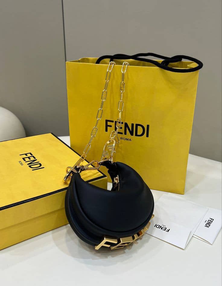 Fendi Mini – Premium Women Bag | Same as Original (Black)