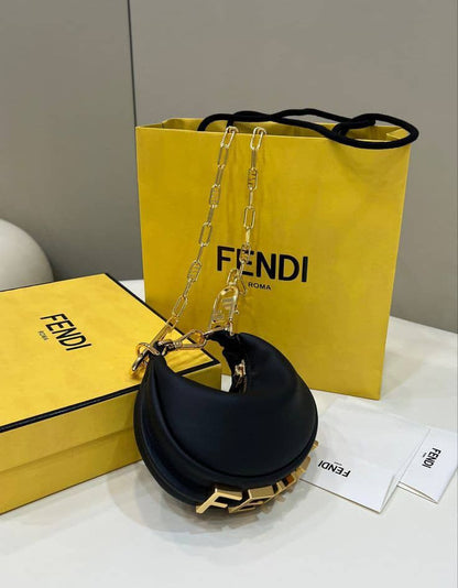 Fendi Mini – Premium Women Bag | Same as Original (Black)