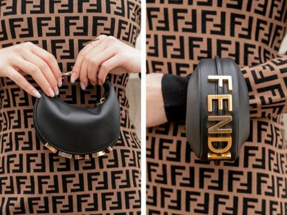 Fendi Mini – Premium Women Bag | Same as Original (Black)