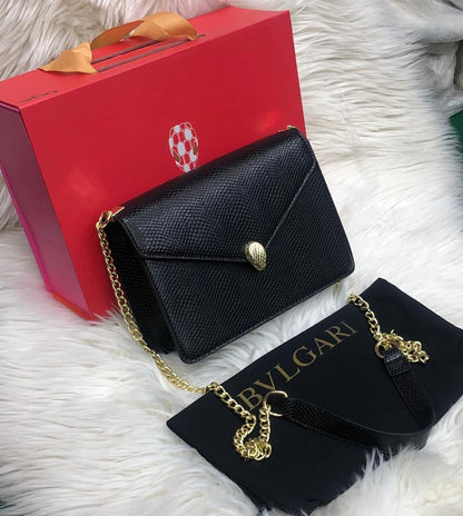 BVLGARI – Luxury Women Bag with Brand Box (Black)