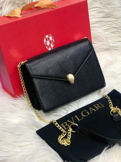 BVLGARI – Luxury Women Bag with Brand Box (Black)