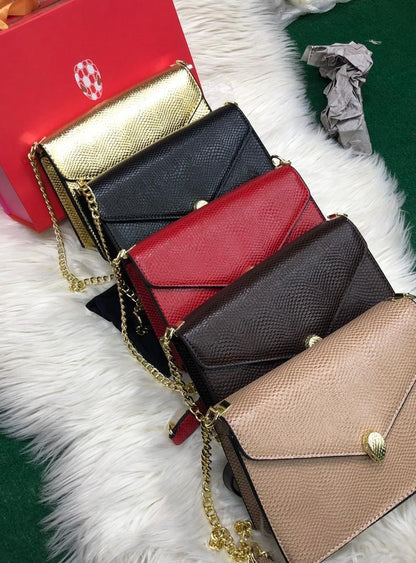 BVLGARI – Luxury Women Bag with Brand Box (Brown 2)