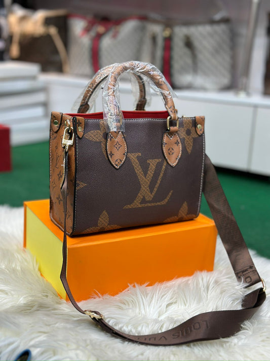 LOUIS VUITTON – On The Go Women Bag (Master Quality) (Brown)