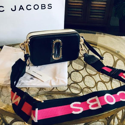 MARK JACOBS – Premium Crossbody Bag (Black/White)